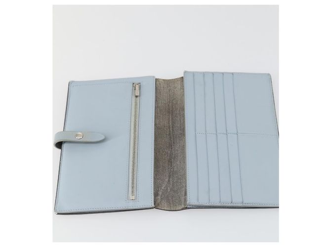 Céline Portafoglio CELINE in pelle 3 pezzi grigio beige Auth bs31479 Marrone - vista 21