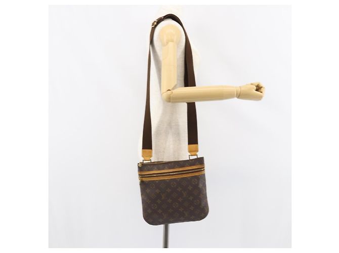 LOUIS VUITTON Pochette Bosphore Monogram Borsa a Spalla M40044 LV Auth ep12317 Monogramma - vista 21