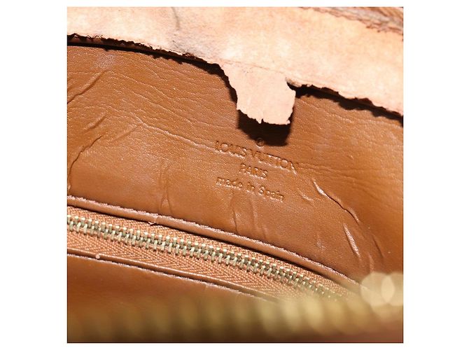 LOUIS VUITTON Borsa a Mano Houston Monogram Vernis Bronzo M91122 LV Auth ep12270 - vista 19
