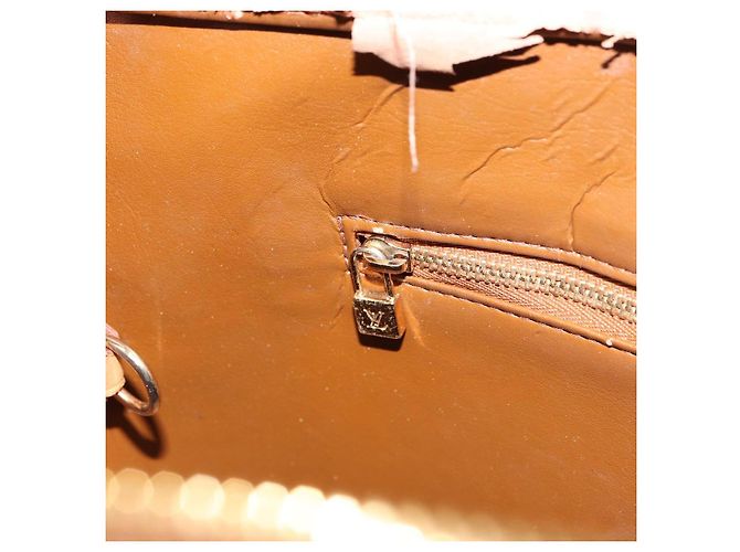 LOUIS VUITTON Borsa a Mano Houston Monogram Vernis Bronzo M91122 LV Auth ep12270 - vista 22
