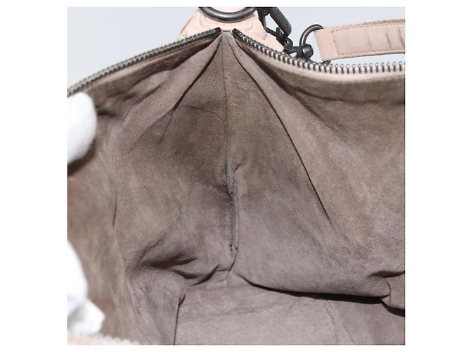 Autre Marque BORSO A MANO IN PELLE INTRECCIATO BOTTEGA VENETA Rosa Auth ep12436 - vista 19