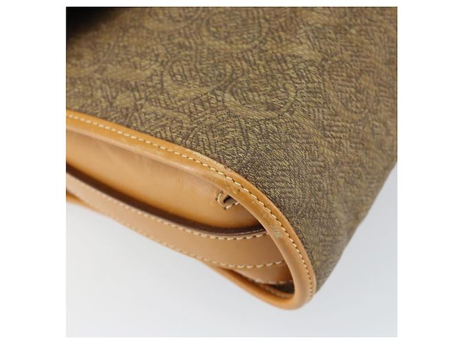 Sac à épaule en cuir beige doré GUCCI 001 14 0712 Auth am9113 - vue 14