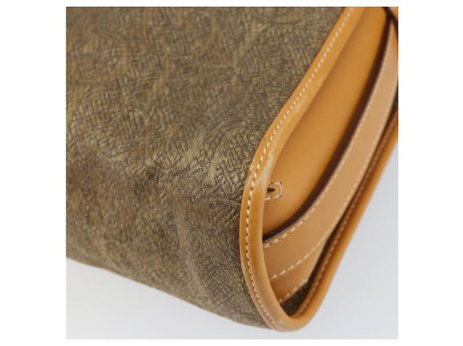 Sac à épaule en cuir beige doré GUCCI 001 14 0712 Auth am9113 - vue 15