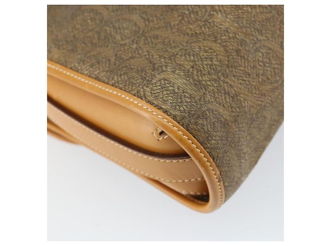 Sac à épaule en cuir beige doré GUCCI 001 14 0712 Auth am9113 - vue 16