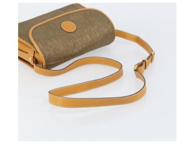Sac à épaule en cuir beige doré GUCCI 001 14 0712 Auth am9113 - vue 7