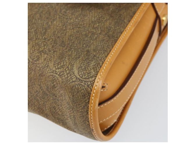 Sac à épaule en cuir beige doré GUCCI 001 14 0712 Auth am9113 - vue 9