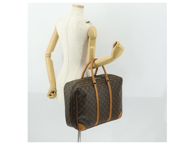 LOUIS VUITTON Borsa Boston Monogram Sirius 45 M41408 LV Auth th6501 Monogramma - vista 24