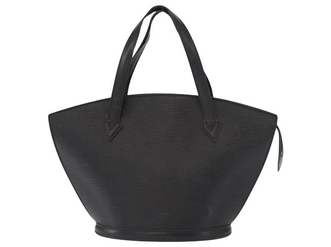 LOUIS VUITTON Borsa a Spalla Saint Jacques Epi Nera M52262 Auth 156531 Nero - vista 13