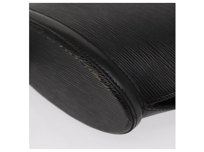 LOUIS VUITTON Borsa a Spalla Saint Jacques Epi Nera M52262 Auth 156531 Nero - vista 16