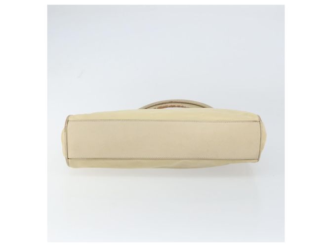 Borsa a Spalla PRADA Nylon Beige Oro Auth ep12445 D'oro - vista 5