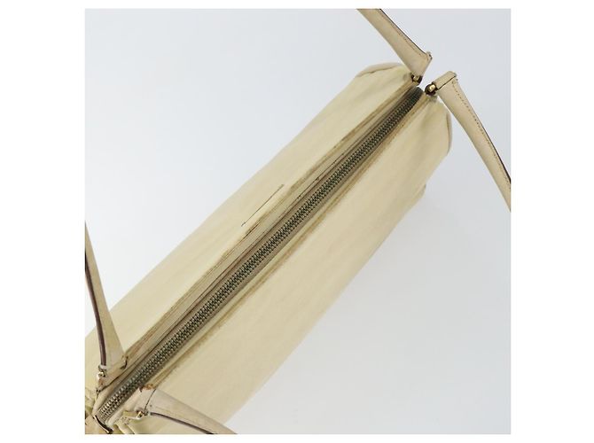 Borsa a Spalla PRADA Nylon Beige Oro Auth ep12445 D'oro - vista 6