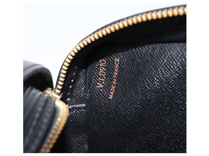LOUIS VUITTON Borsa a Spalla Epi Jeune Fille MM Nera M52152 LV Auth ep12297 Nero - vista 12