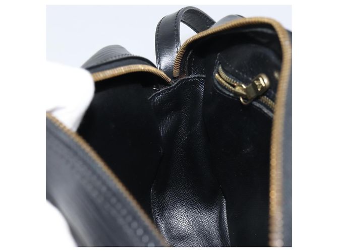 LOUIS VUITTON Borsa a Spalla Epi Jeune Fille MM Nera M52152 LV Auth ep12297 Nero - vista 22