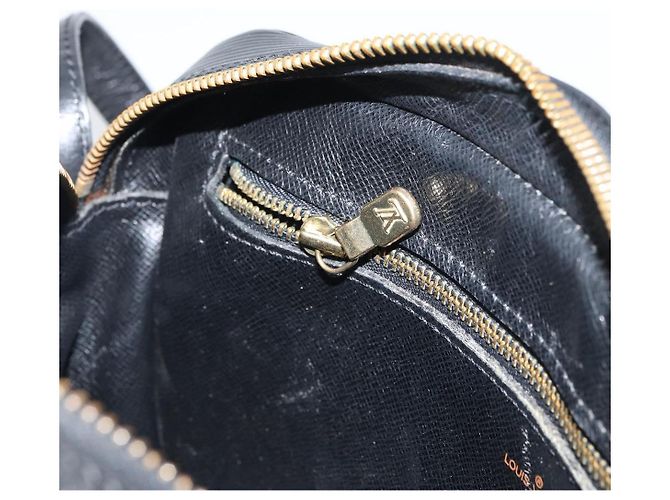 LOUIS VUITTON Borsa a Spalla Epi Jeune Fille MM Nera M52152 LV Auth ep12297 Nero - vista 23