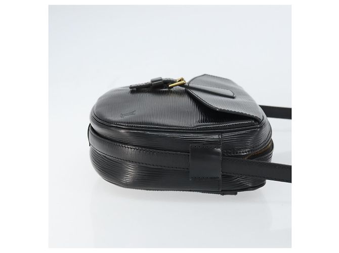 LOUIS VUITTON Borsa a Spalla Epi Jeune Fille MM Nera M52152 LV Auth ep12297 Nero - vista 3