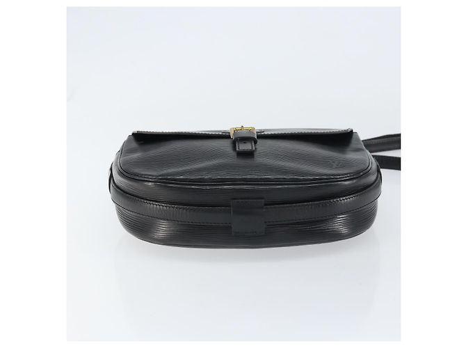 LOUIS VUITTON Borsa a Spalla Epi Jeune Fille MM Nera M52152 LV Auth ep12297 Nero - vista 5