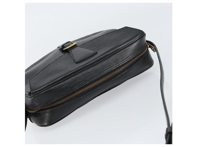 LOUIS VUITTON Borsa a Spalla Epi Jeune Fille MM Nera M52152 LV Auth ep12297 Nero - vista 6