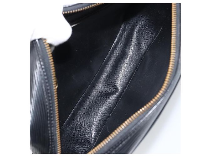 LOUIS VUITTON Borsa a Spalla Epi Jeune Fille MM Nera M52152 LV Auth ep12297 Nero - vista 9