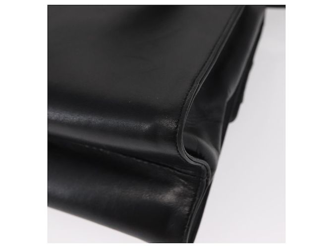 Borsa a mano Vala in pelle 2 in 1 nera e dorata Auth BA8780 di Salvatore Ferragamo Nero D'oro - vista 17