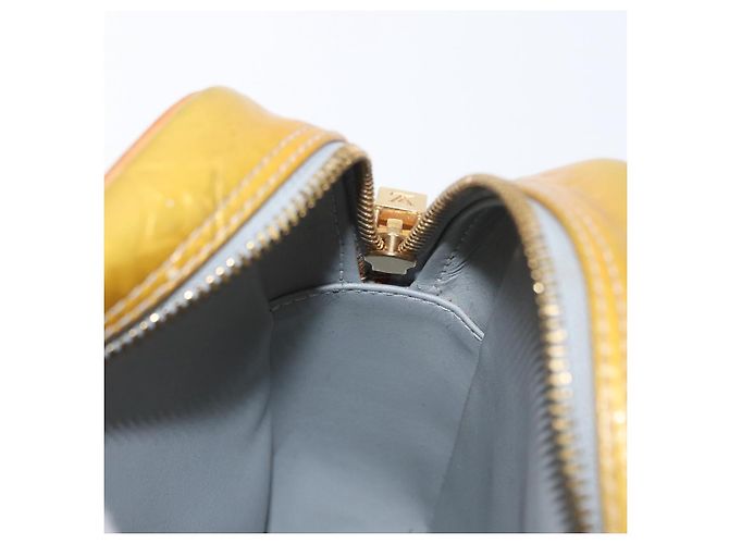 LOUIS VUITTON Borsa a spalla Wooster Monogram Vernis Grigio M91036 LV Auth ka841 - vista 19
