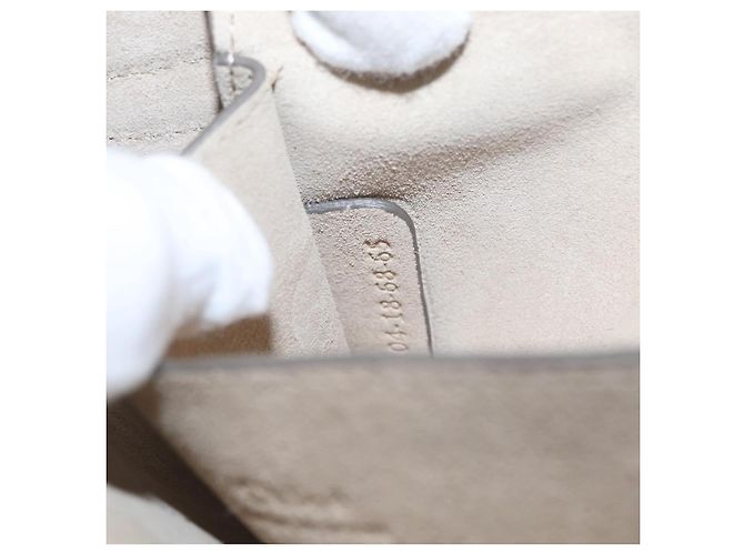 Chloé Borsa a Spalla Chloe Fay in Pelle Scamosciata Blu Oro Auth BA8910 D'oro - vista 12