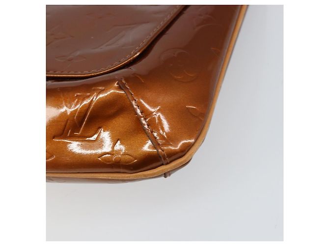 LOUIS VUITTON Borsa Thompson Street Monogram Vernis Bronzo M91124 LV Auth ep12298 - vista 15