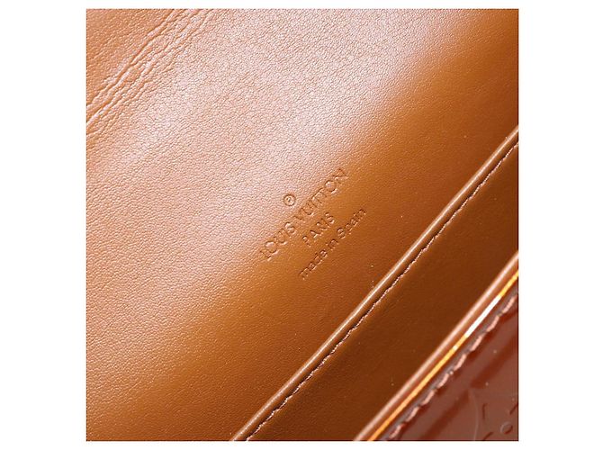 LOUIS VUITTON Borsa Thompson Street Monogram Vernis Bronzo M91124 LV Auth ep12298 - vista 17