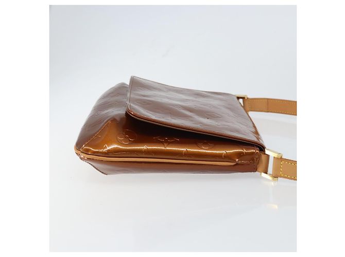 LOUIS VUITTON Borsa Thompson Street Monogram Vernis Bronzo M91124 LV Auth ep12298 - vista 3