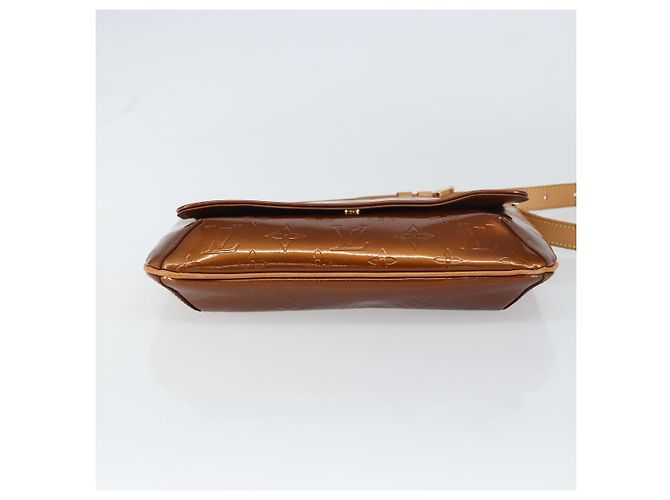 LOUIS VUITTON Borsa Thompson Street Monogram Vernis Bronzo M91124 LV Auth ep12298 - vista 5