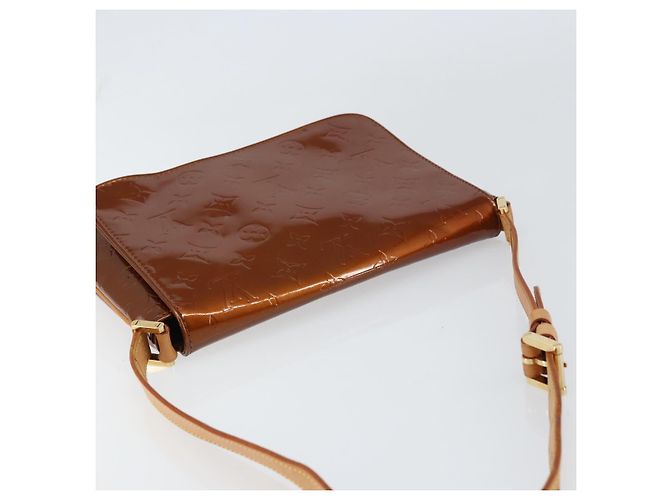 LOUIS VUITTON Borsa Thompson Street Monogram Vernis Bronzo M91124 LV Auth ep12298 - vista 6