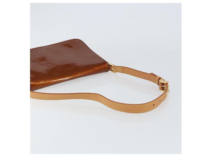 LOUIS VUITTON Borsa Thompson Street Monogram Vernis Bronzo M91124 LV Auth ep12298 - vista 7
