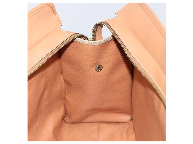 Céline CELINE Macadam Canvas Tote Bag PVC Beige Auth mr1679 - Ansicht 20