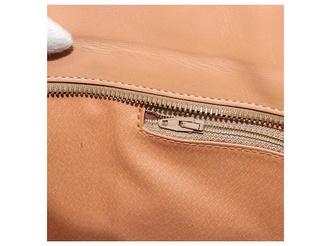 Céline CELINE Macadam Canvas Tote Bag PVC Beige Auth mr1679 - Ansicht 22
