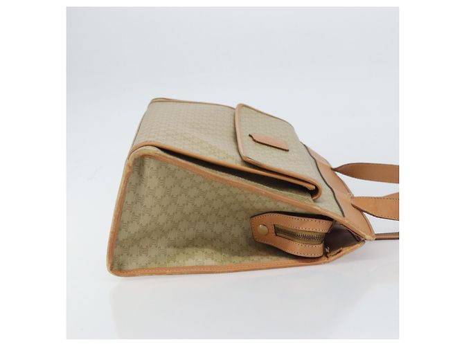 Céline CELINE Macadam Canvas Tote Bag PVC Beige Auth mr1679 - Ansicht 3