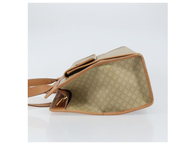 Céline CELINE Macadam Canvas Tote Bag PVC Beige Auth mr1679 - Ansicht 4