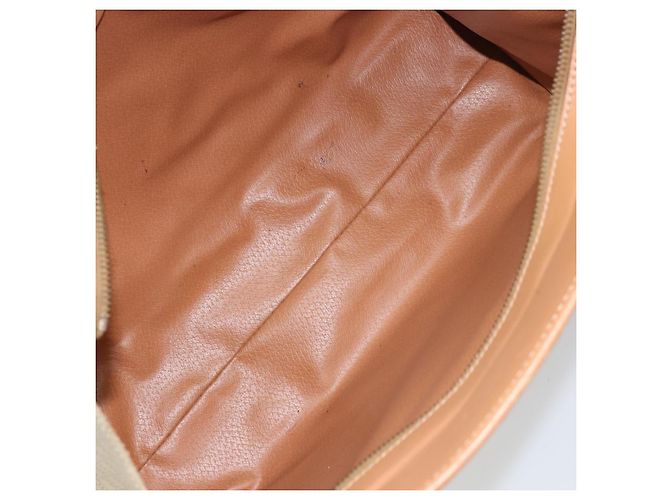 Céline CELINE Macadam Canvas Tote Bag PVC Beige Auth mr1679 - Ansicht 9
