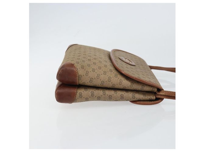 GUCCI Micro GG Supreme Schultertasche PVC Beige Gold 007 92 5548 Auth 156790 Golden - Ansicht 3