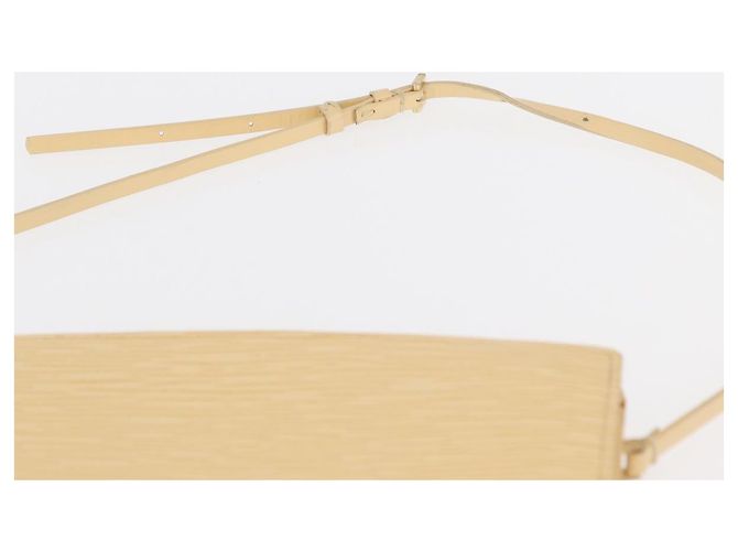 LOUIS VUITTON Epi Rochelle Waist bag Cream M5292A LV Auth 156773 - view 14
