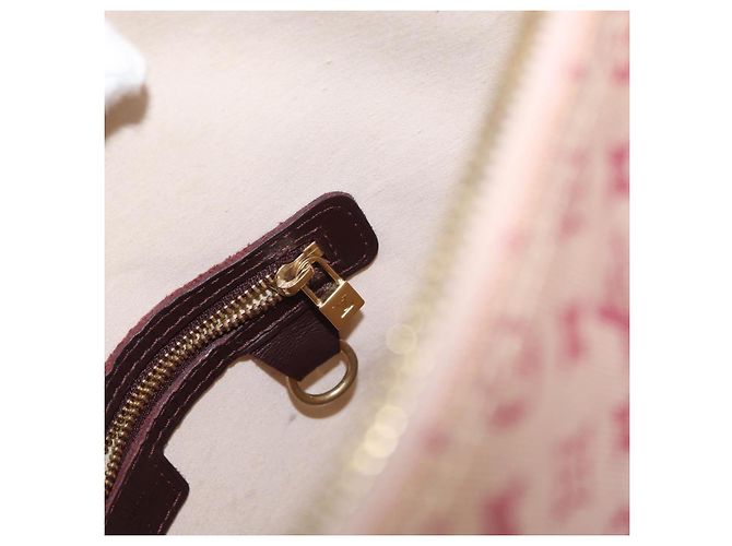 LOUIS VUITTON Borsa a Mano Mini Alma Haut Monogramma Rossa M92204 LV Auth 156384 Rosso - vista 21