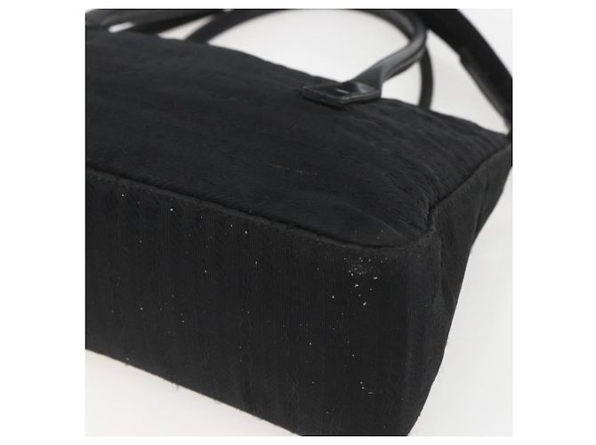 PRADA Handtasche Nylon 2-Wege Schwarz Silber Authentisch BA9174 - Ansicht 18
