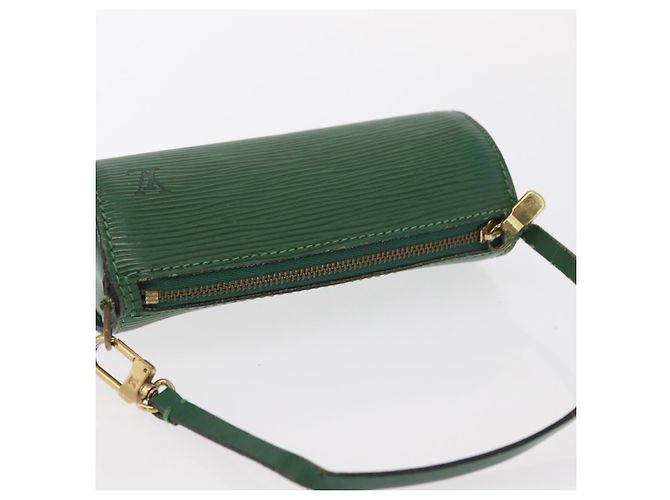 POCHETTE SOUFFLOT EPI LOUIS VUITTON VERDE LV Auth 156539 - vista 6