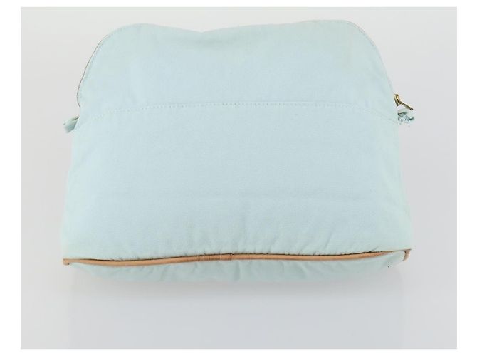 Hermès Pochette Bolide HERMES in tela 3 pezzi Azzurro Chiaro Rosa Auth 156298 Blu chiaro - vista 16