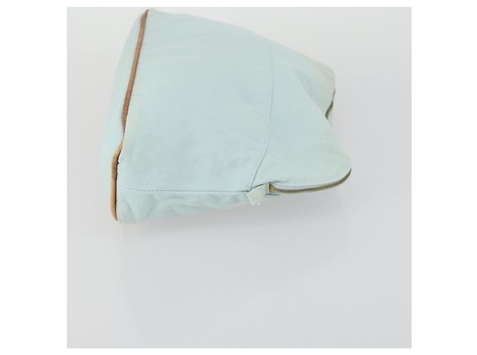 Hermès Pochette Bolide HERMES in tela 3 pezzi Azzurro Chiaro Rosa Auth 156298 Blu chiaro - vista 17