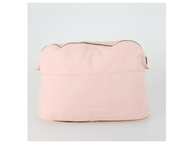 Hermès Pochette Bolide HERMES in tela 3 pezzi Azzurro Chiaro Rosa Auth 156298 Blu chiaro - vista 3