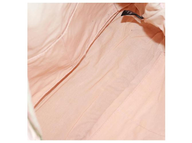 Hermès Pochette Bolide HERMES in tela 3 pezzi Azzurro Chiaro Rosa Auth 156298 Blu chiaro - vista 8