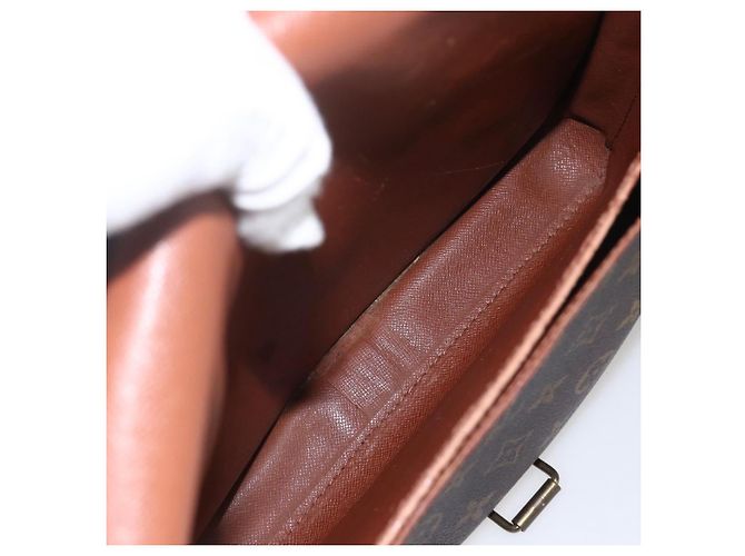 LOUIS VUITTON Borsa a Spalla Monogram Cartouchiere GM M51252 LV Auth ka917 Monogramma - vista 11