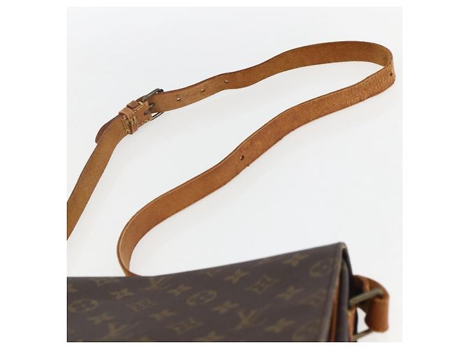 LOUIS VUITTON Borsa a Spalla Monogram Cartouchiere GM M51252 LV Auth ka917 Monogramma - vista 14