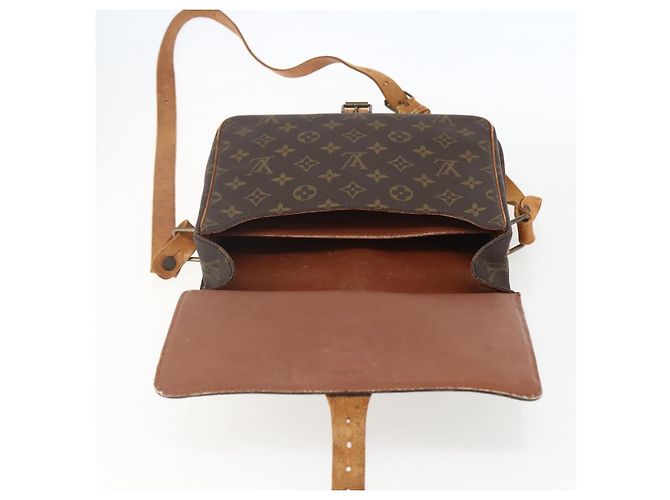 LOUIS VUITTON Borsa a Spalla Monogram Cartouchiere GM M51252 LV Auth ka917 Monogramma - vista 18