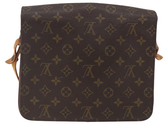 LOUIS VUITTON Borsa a Spalla Monogram Cartouchiere GM M51252 LV Auth ka917 Monogramma - vista 2