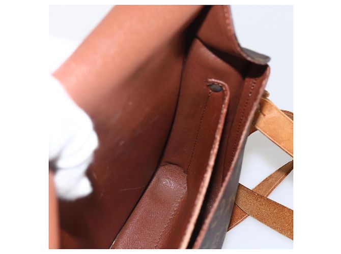 LOUIS VUITTON Borsa a Spalla Monogram Cartouchiere GM M51252 LV Auth ka917 Monogramma - vista 20